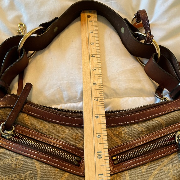 Vintage Dooney & Bourke  Hearts Baguette Shoulder Bag - Picture 9 of 13